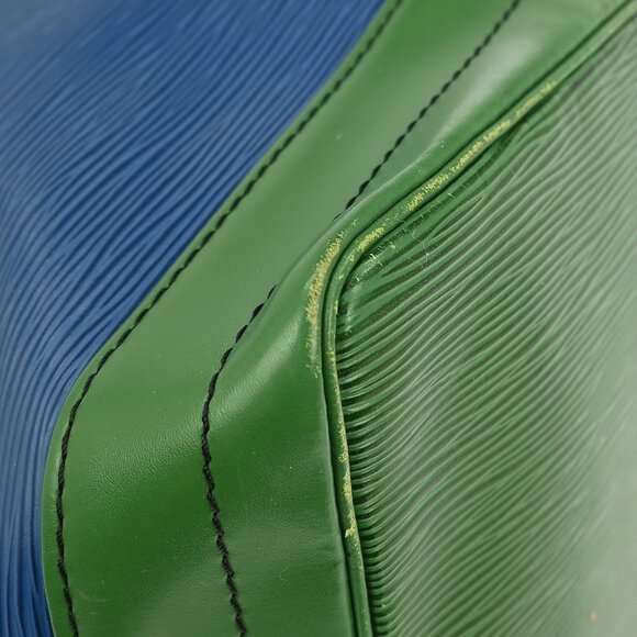 LOUIS VUITTON EPI NOE SHOULDER BAG BICOLOR GREEN BLUE M44044 VI0952 YQ03768 BN02 - Picture 5 of 11